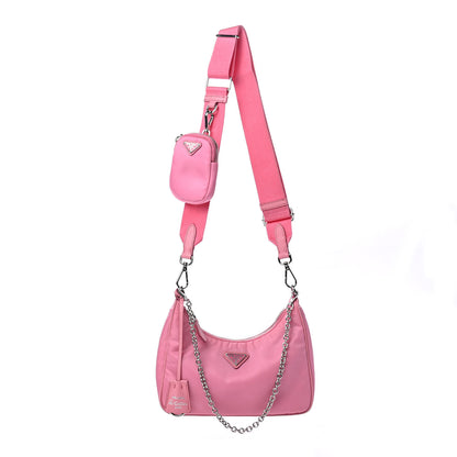 Prada Nylon Re-Edition 2005 Shoulder Bag Begonia 1 of 7