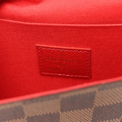 Louis Vuitton LOUIS VUITTON Damier Ebene Pochette Felicie Chain Wallet 7 of 11