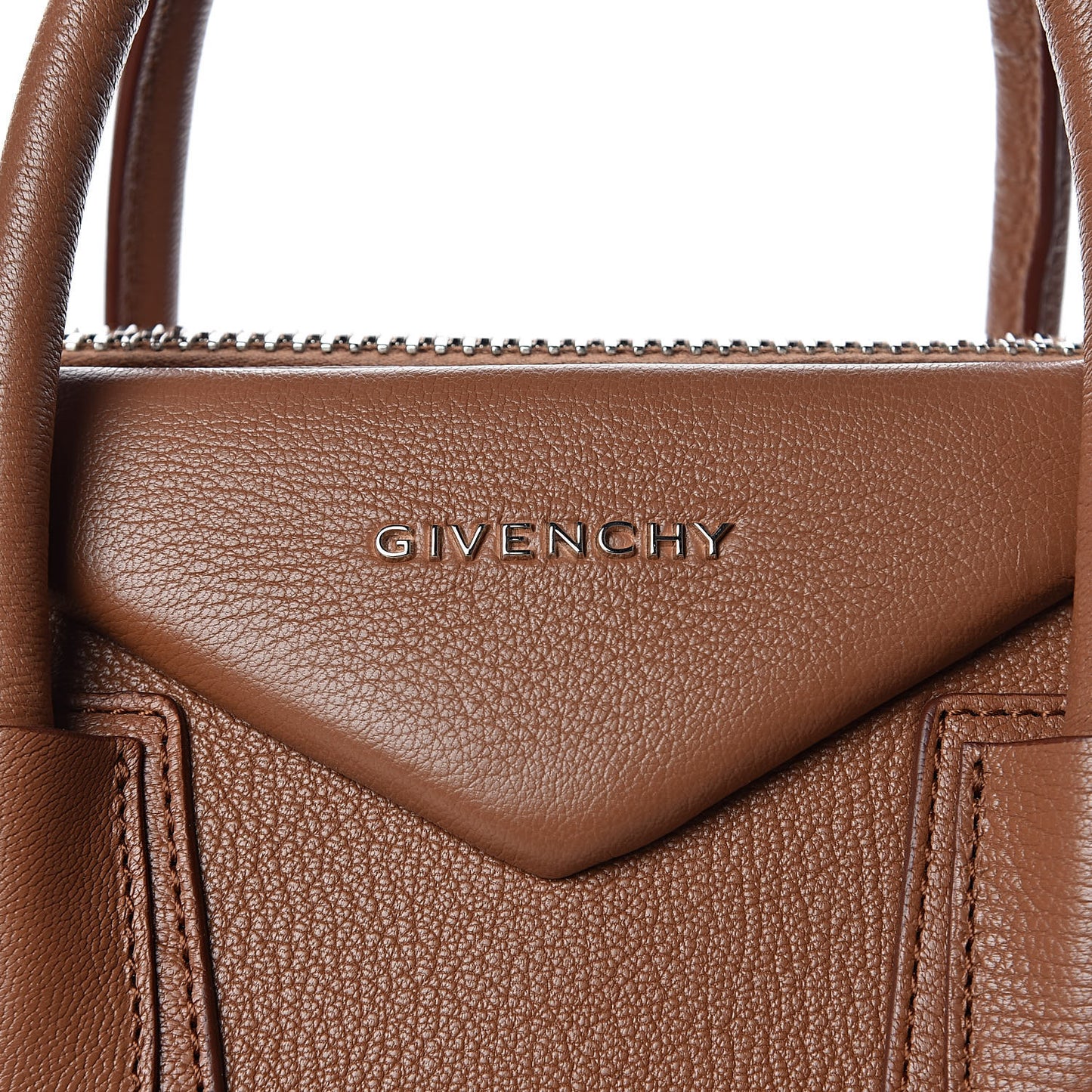 Sugar Goatskin Medium Antigona Cognac