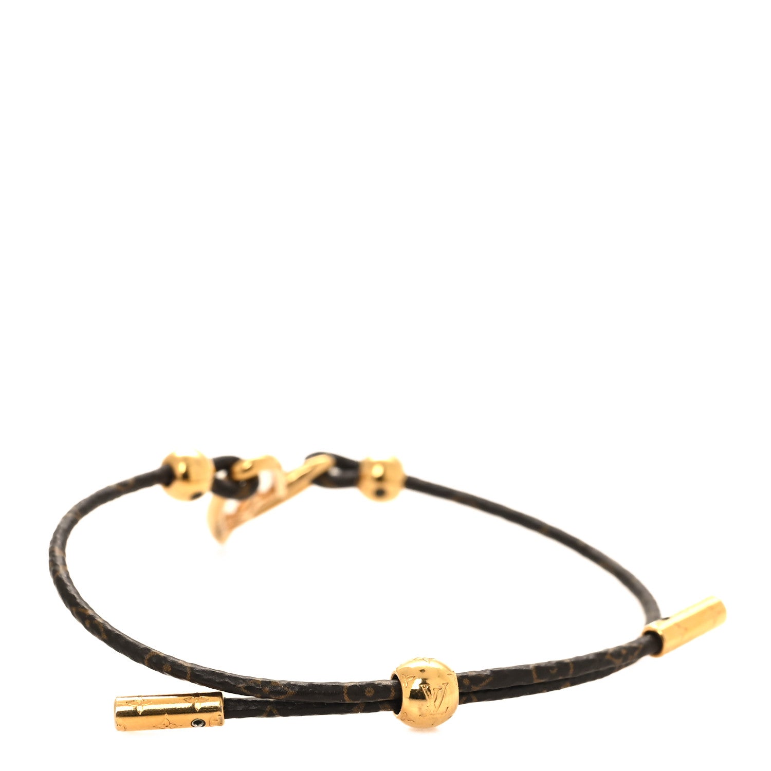 Louis Vuitton Monogram Fall In Love Adjustable Bracelet 3 of 4