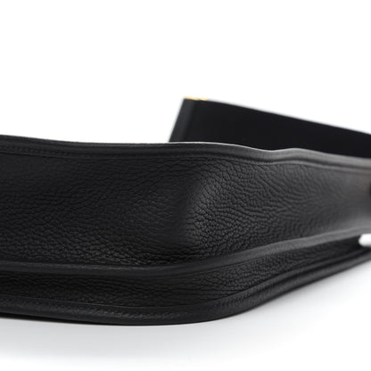 Hermes Taurillon Clemence Evelyne III PM Black 9 of 9