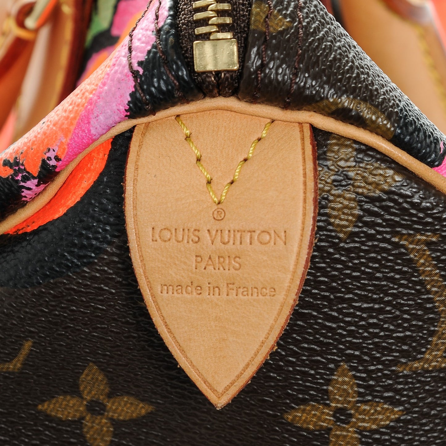 Monogram Roses Speedy 30