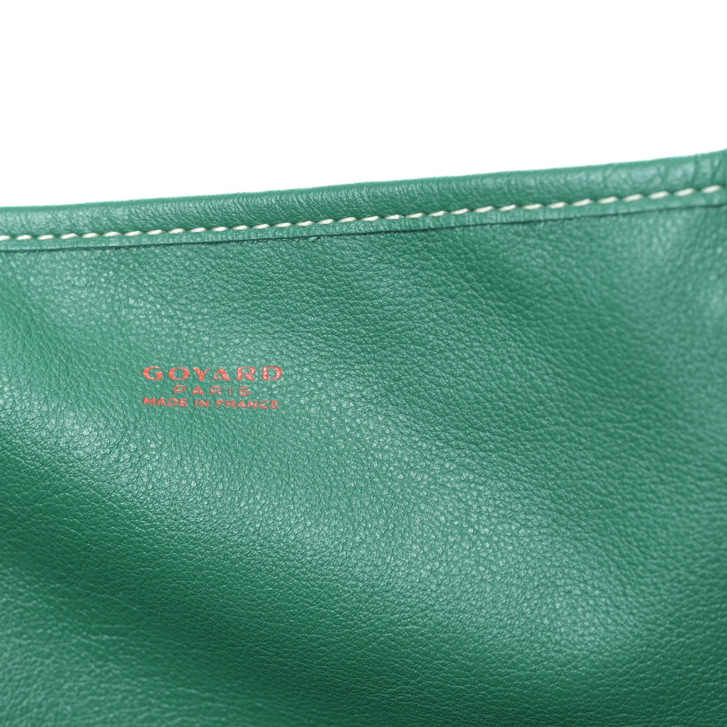 Goyardine Reversible Anjou GM Green