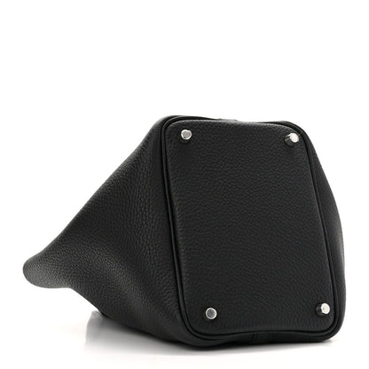 Hermes Taurillon Clemence Picotin Lock 18 PM Black 4 of 11