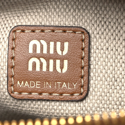 Miu Miu Corduroy Pouch Bag Cannella Verde 5 of 8
