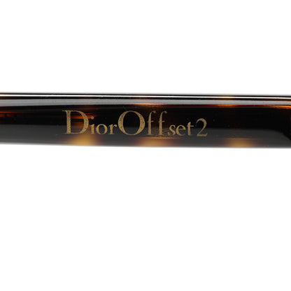 Christian Dior Oversized Offset 2 Sunglasses Tortoise 5 of 8