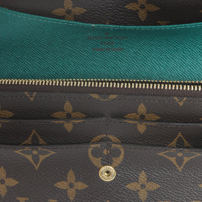 Louis Vuitton Monogram Emilie Wallet Green 8 of 8