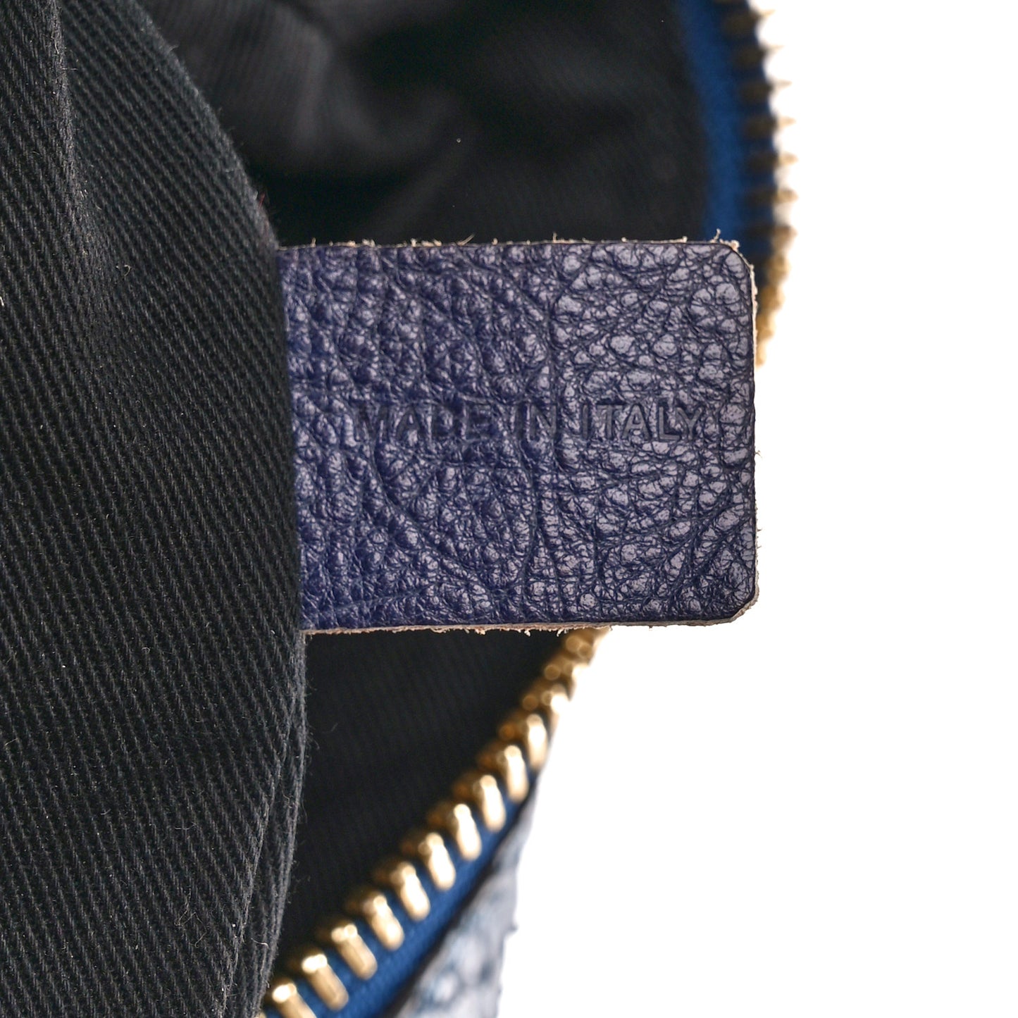 Snakeskin Medium Paraty Navy