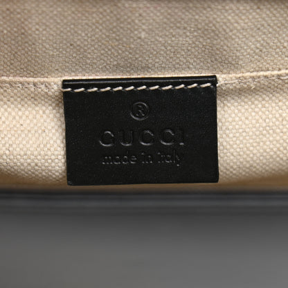 Gucci Knight Calfskin Small GG Marmont Chain Handle Bag Black 6 of 14