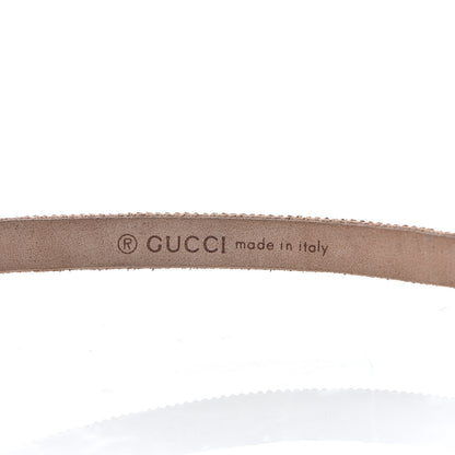 Gucci Calfskin Crystal Embellished Double G Choker Necklace Multicolor 3 of 6