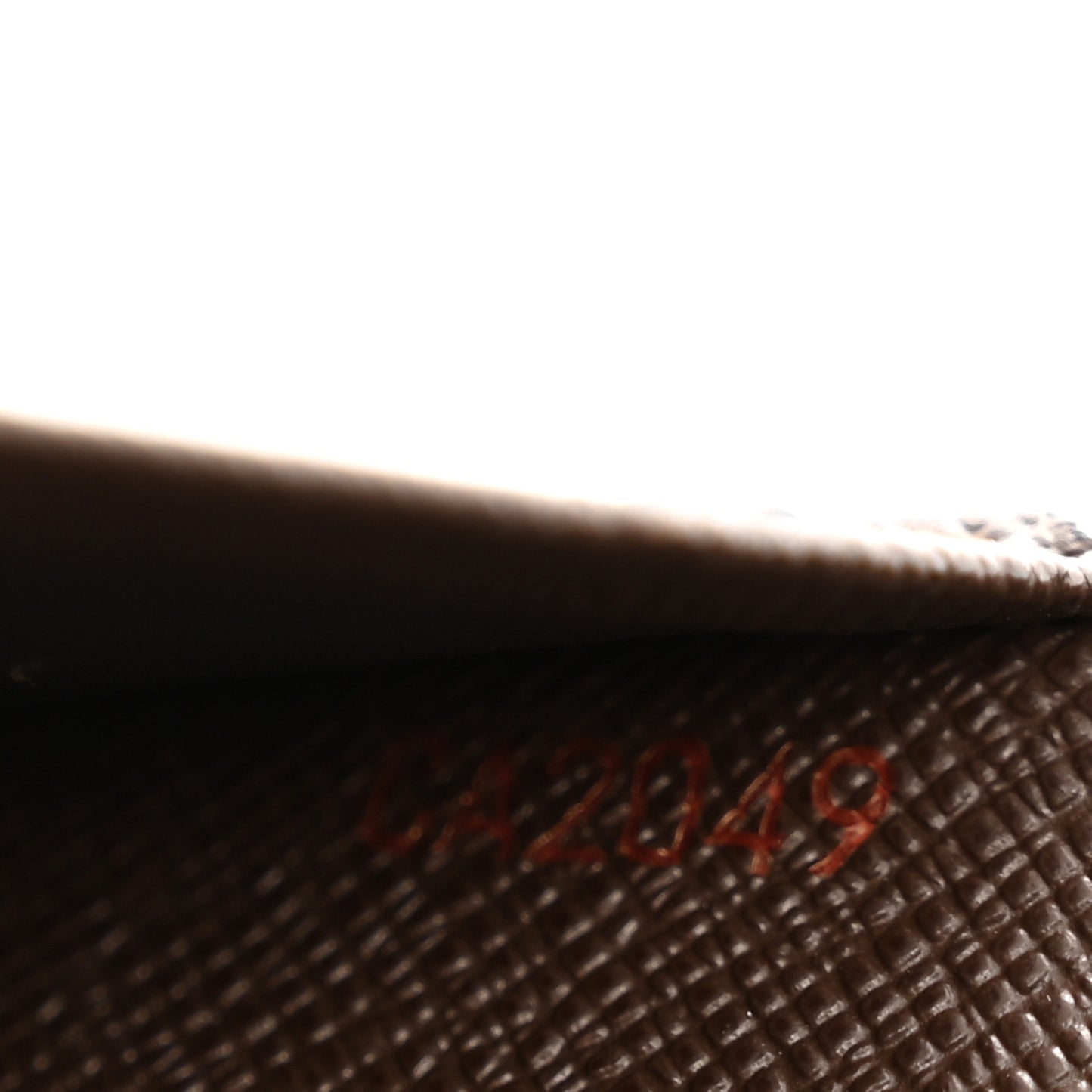 Damier Ebene Porte-Monnaie Billets Tresor Wallet