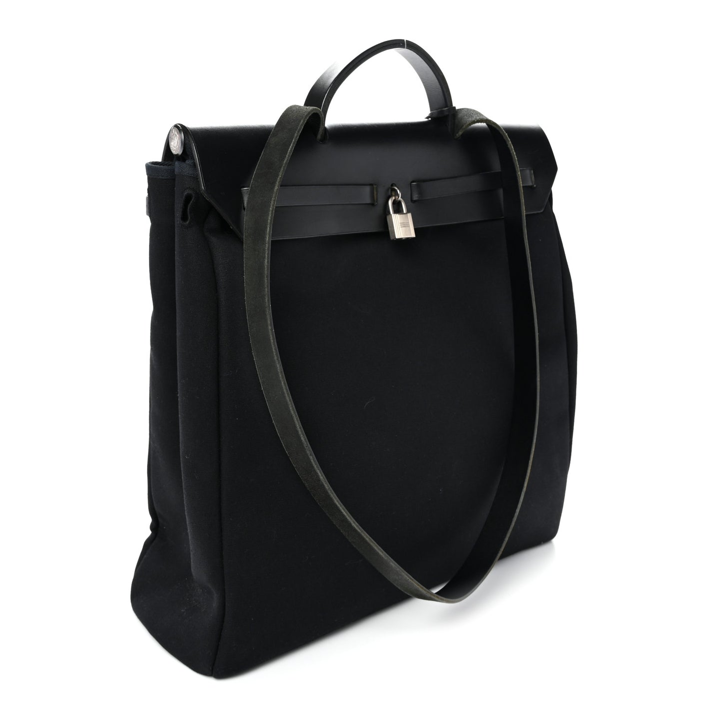 Toile Vache Calfskin Herbag 39 MM Black