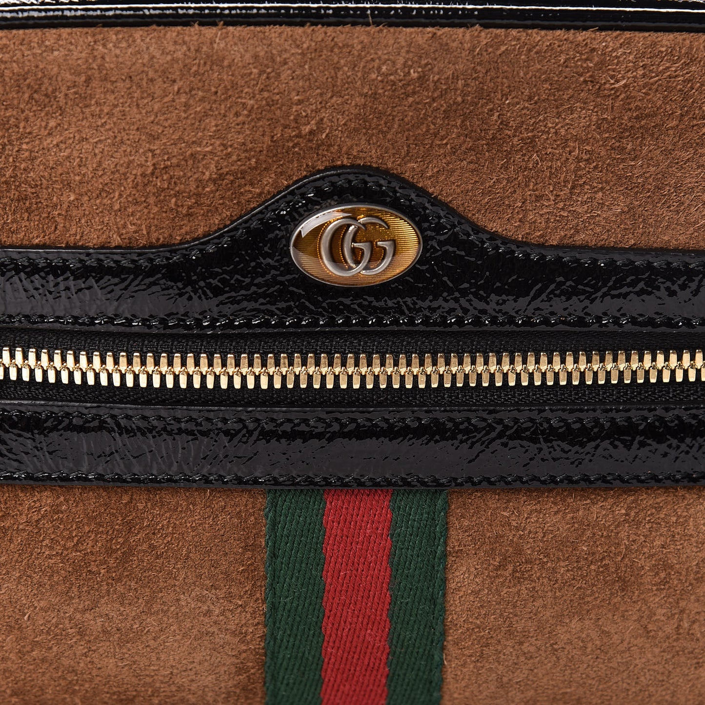 Suede Small Ophidia Belt Bag 85 34 Brown