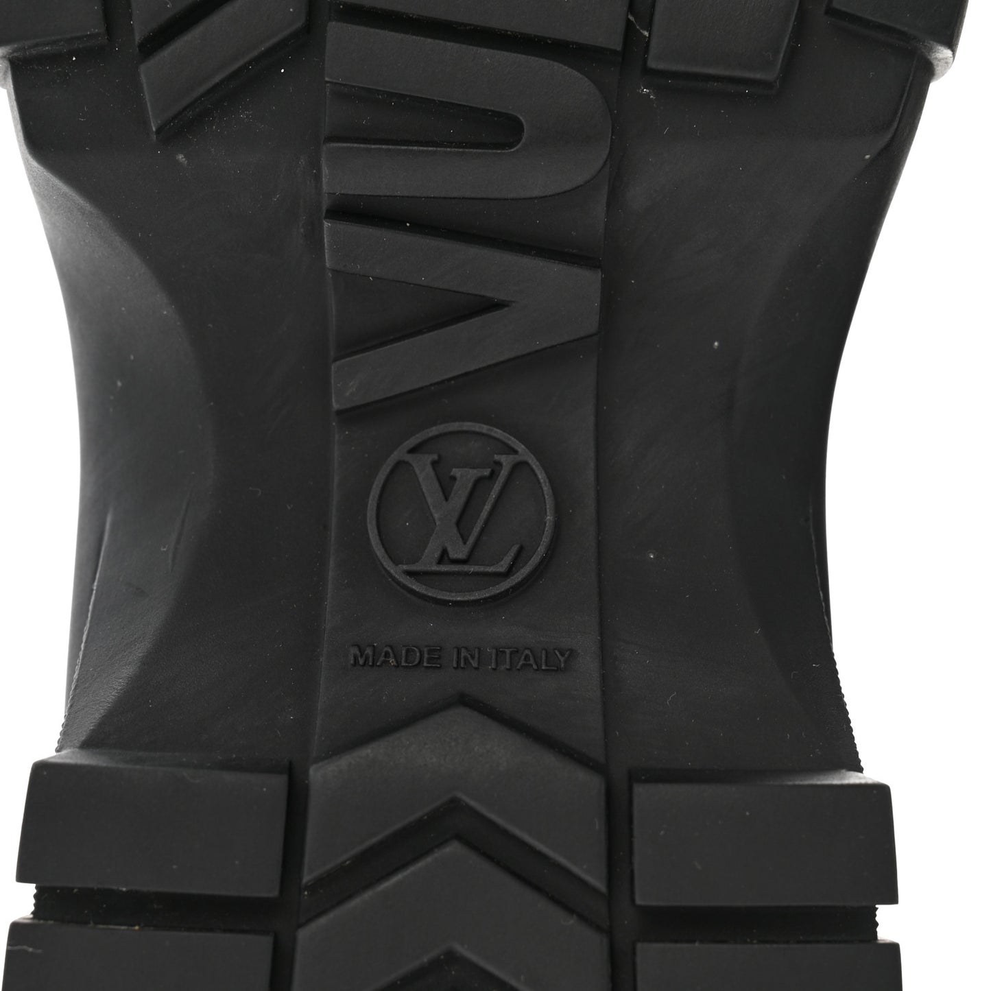 Calfskin Patent Monogram Ruby Flat Ranger Boots 39 Black