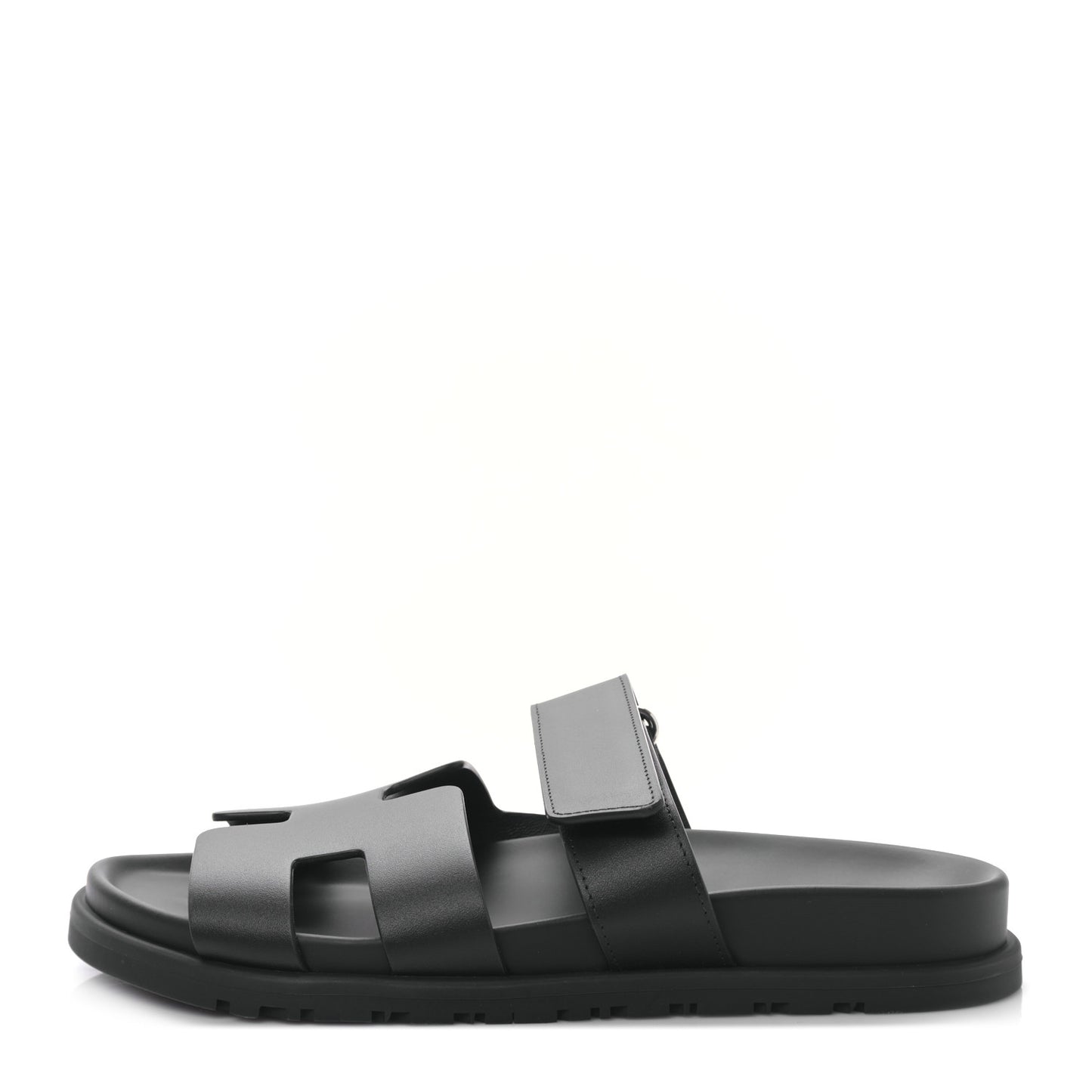 Calfskin Womens Chypre Sandals 37 Black