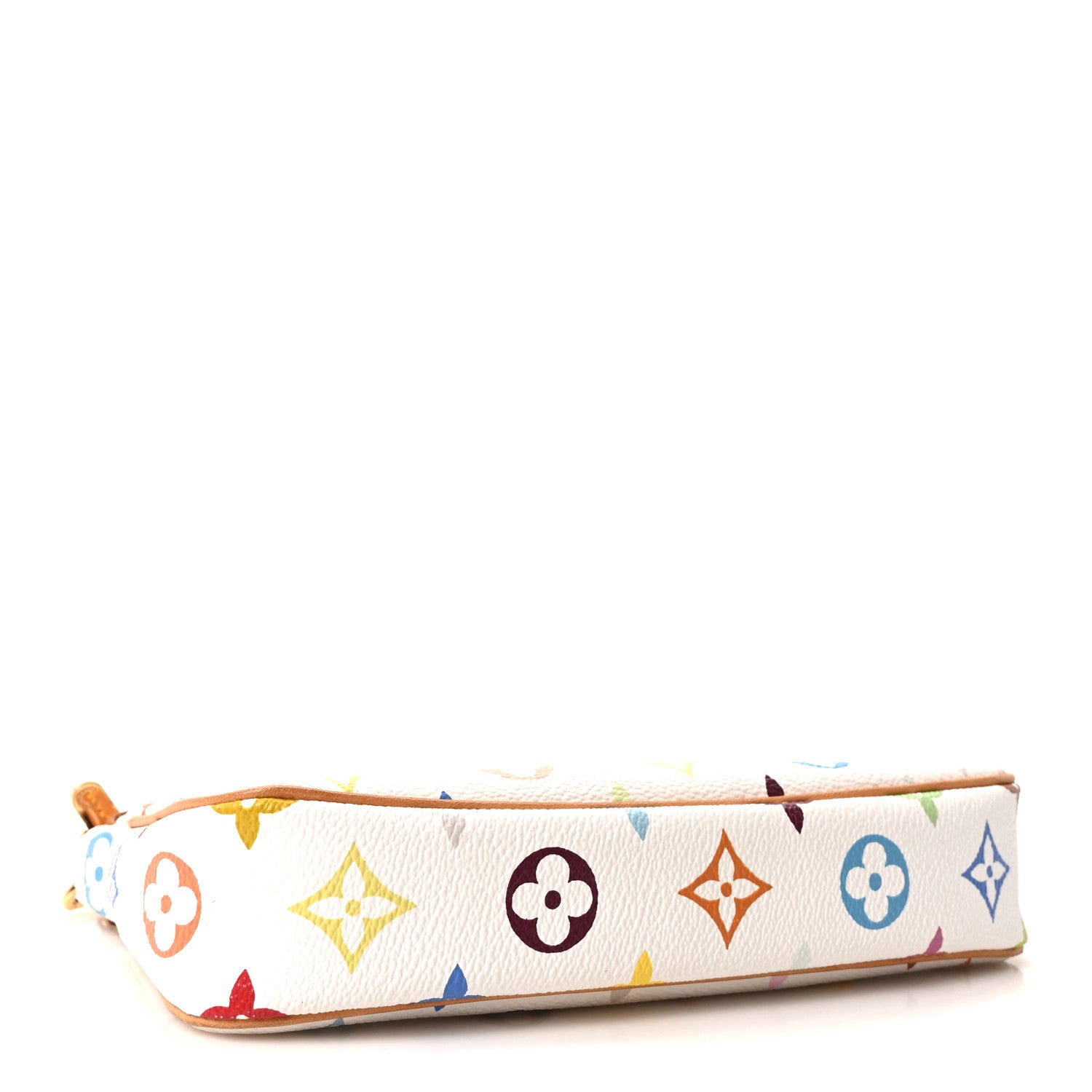 Louis Vuitton Monogram Multicolor Pochette Accessories White 4 of 9