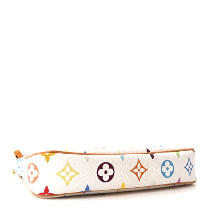 Louis Vuitton Monogram Multicolor Pochette Accessories White 4 of 9