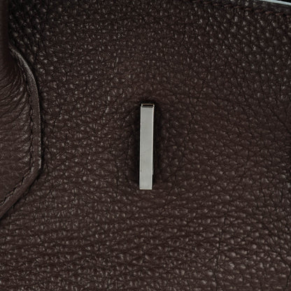 Hermes Togo Bi-Color Birkin 35 Chocolate Black 14 of 22