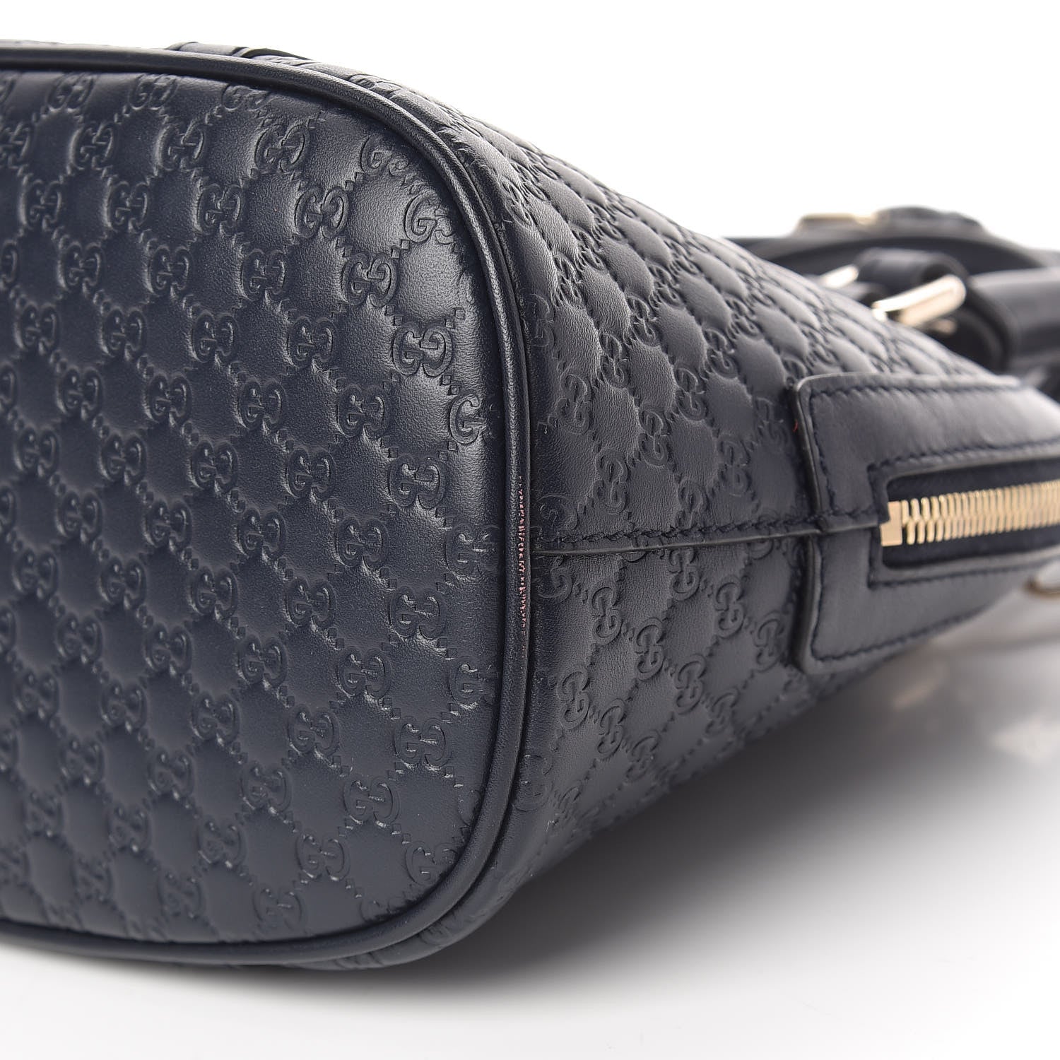 Gucci Soft Microguccissima Mini Dome Bag Blue 10 of 12