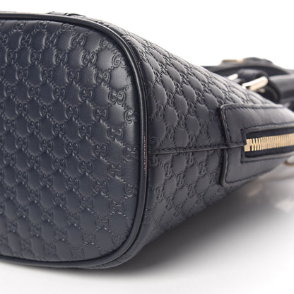 Gucci Soft Microguccissima Mini Dome Bag Blue 10 of 12