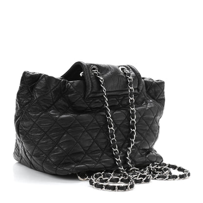Chanel Lambskin Quilted Beijing Backpack Black 3 of 10