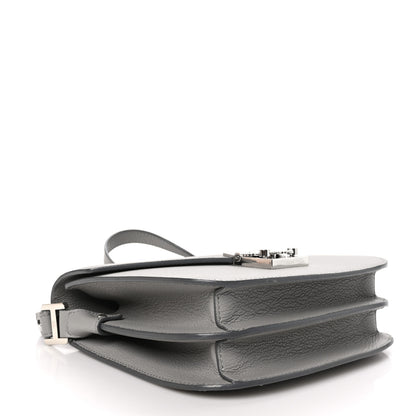 MCM Grained Calfskin Patricia Park Avenue Crossbody Bag Arch Grey 4 of 11