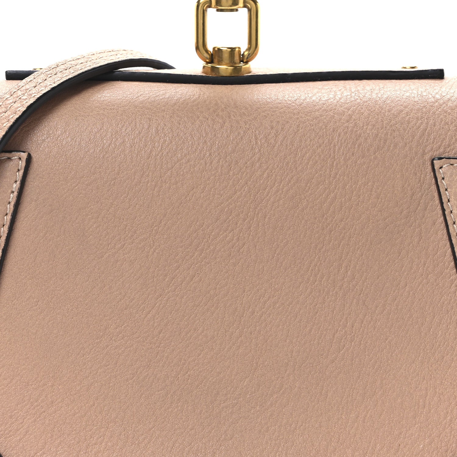 Chloe Calfskin Suede Nile Bracelet Bag Biscotti Beige 7 of 9