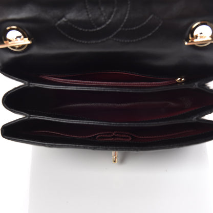 Chanel Lambskin Quilted Small Trendy CC Dual Handle Flap Bag Black 8 of 10
