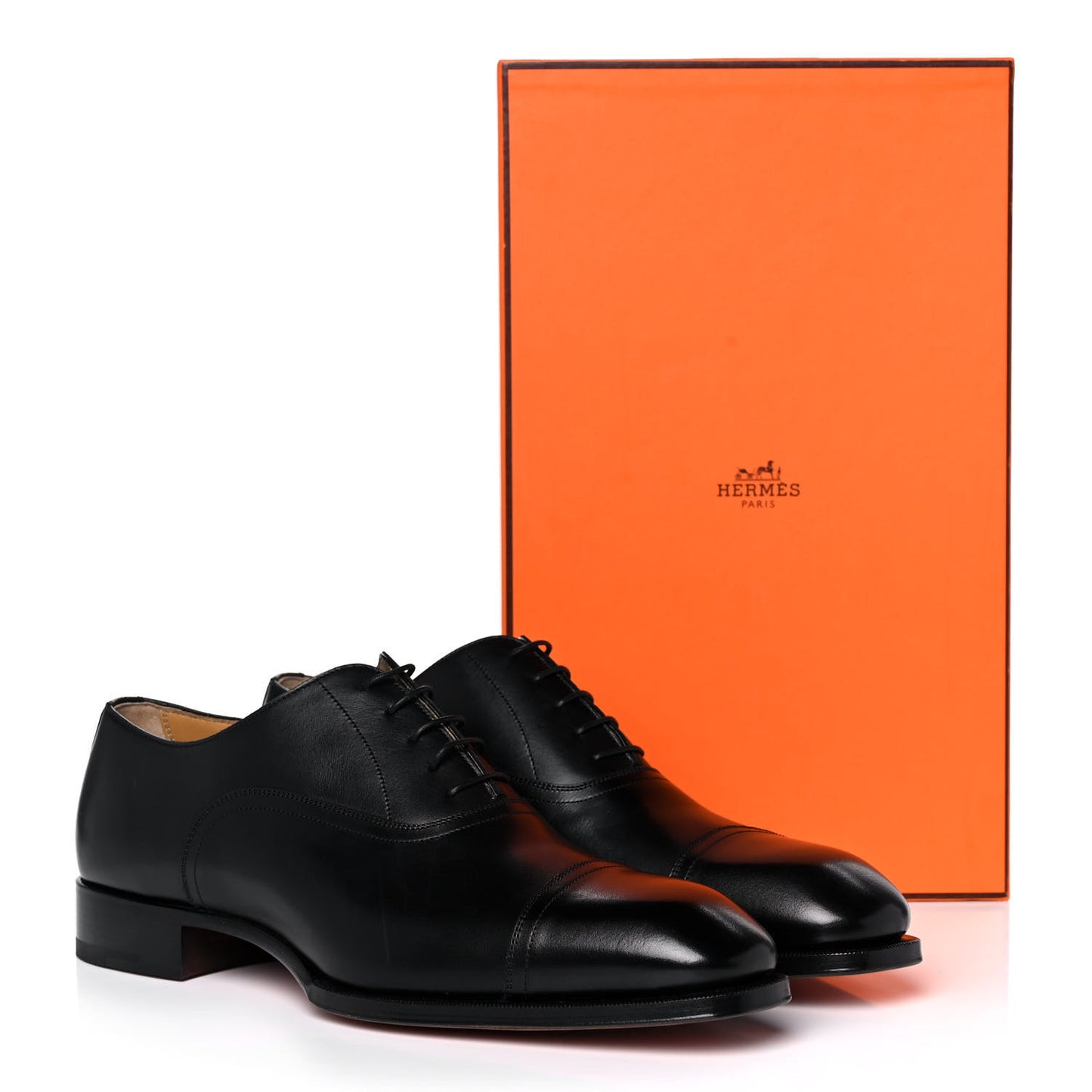 Calfskin Mens Philip Oxford 46 Black