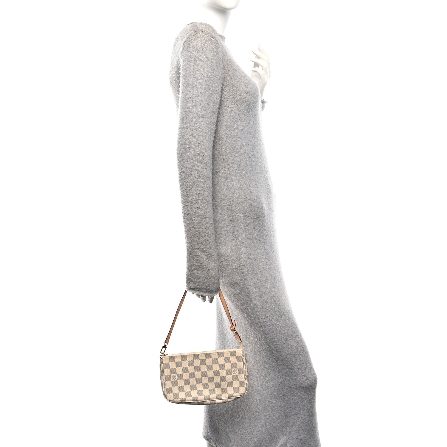 Louis Vuitton Damier Azur Pochette Accessories NM 2 of 10