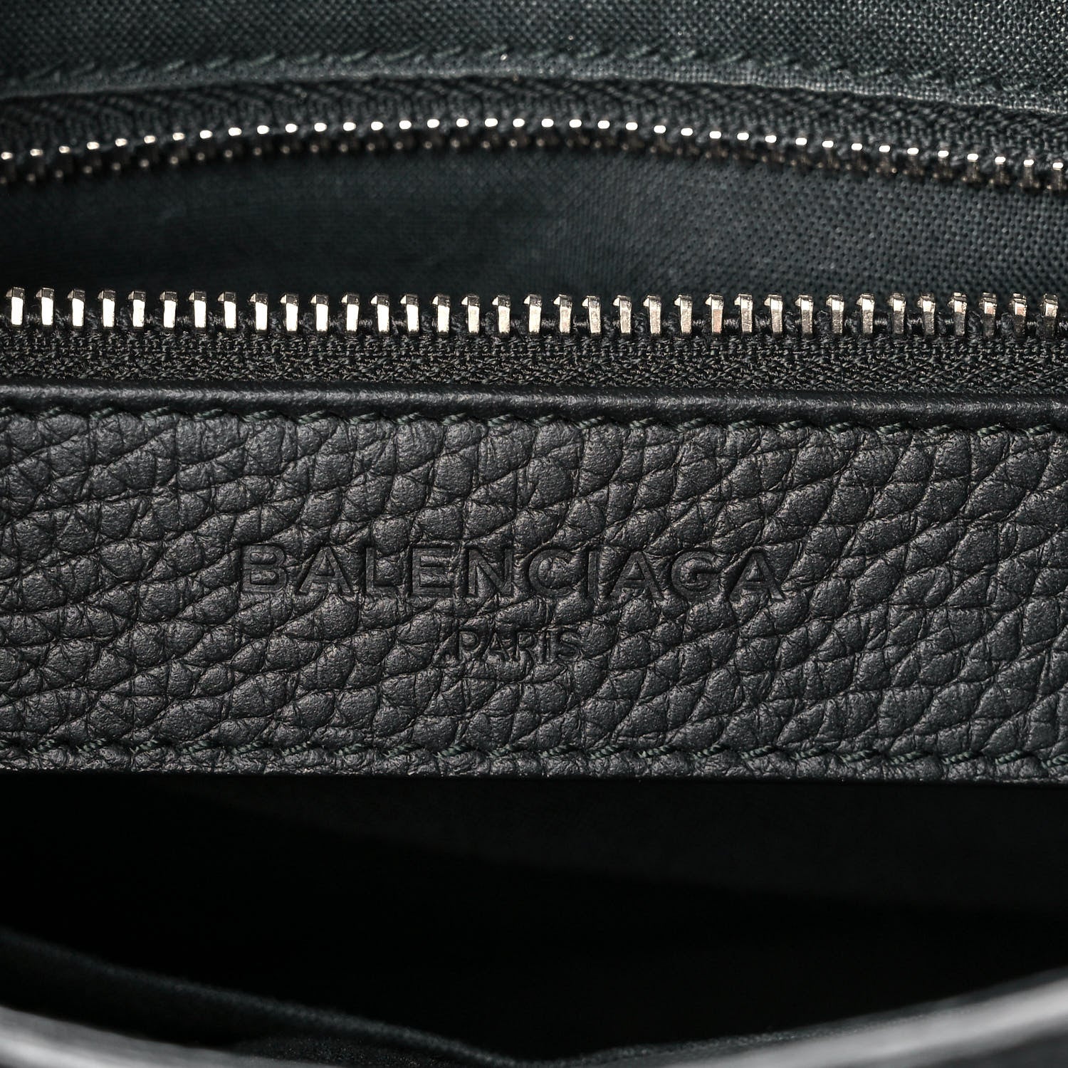 Balenciaga Vibrato Calfskin Classic Silver Hardware S City Black 6 of 11
