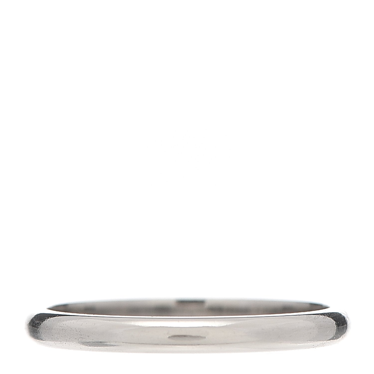 Cartier Platinum 2mm 1895 Wedding Band Ring 48 4.5 3 of 7