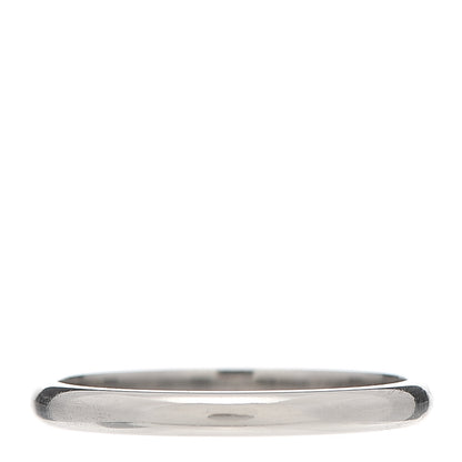 Cartier Platinum 2mm 1895 Wedding Band Ring 48 4.5 3 of 7