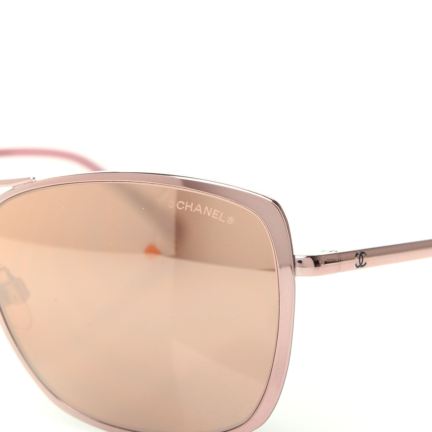 Chanel Metal Pilot Summer Sunglasses 4224 Rose Gold 7 of 8