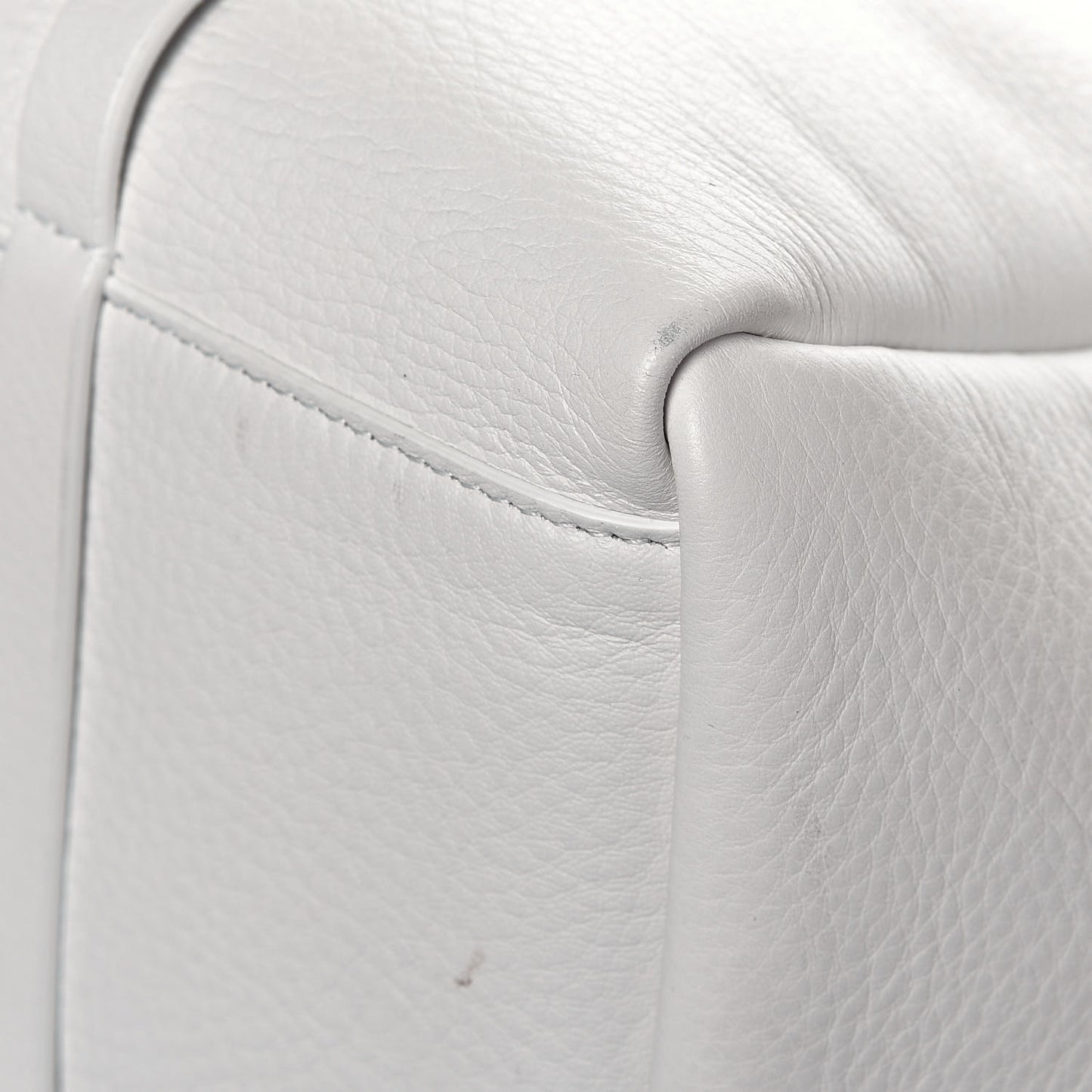 Veau Baltimore Double Sided Small Everyday Tote Optic White Black