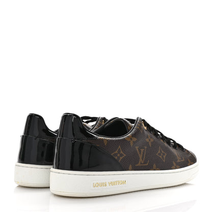 Louis Vuitton Patent Monogram Frontrow Sneakers 38 4 of 9