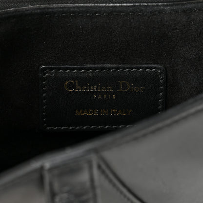 Christian Dior Calfskin Mini Saddle Bag Black 6 of 8