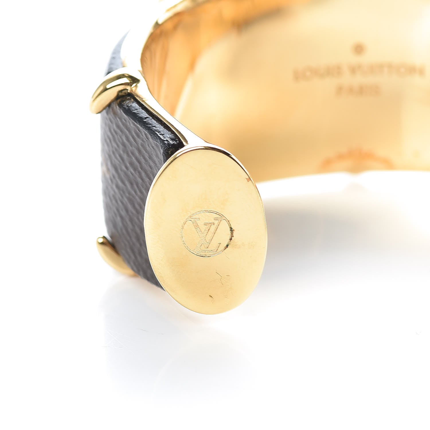 Louis Vuitton Monogram Cuff Bracelet 6 of 7