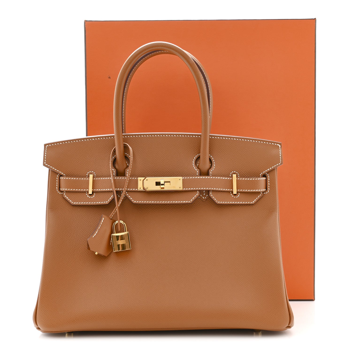 Hermes Epsom Birkin 30 Gold 11 of 11