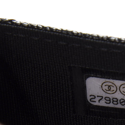 Chanel Caviar Quilted Boy Flap Card Holder Black 10 of 11