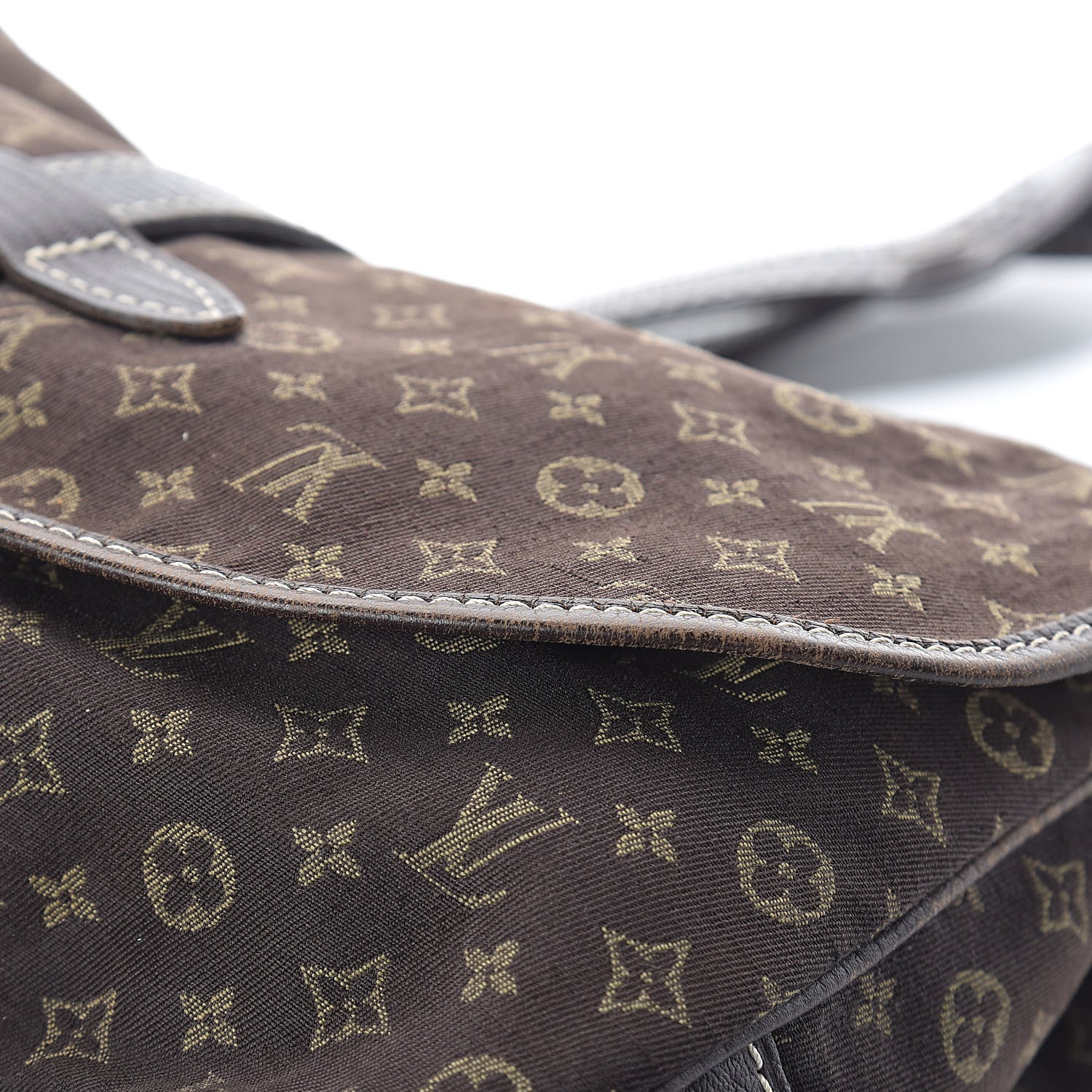 Louis Vuitton Monogram Mini Lin Saumur Ebene 12 of 15