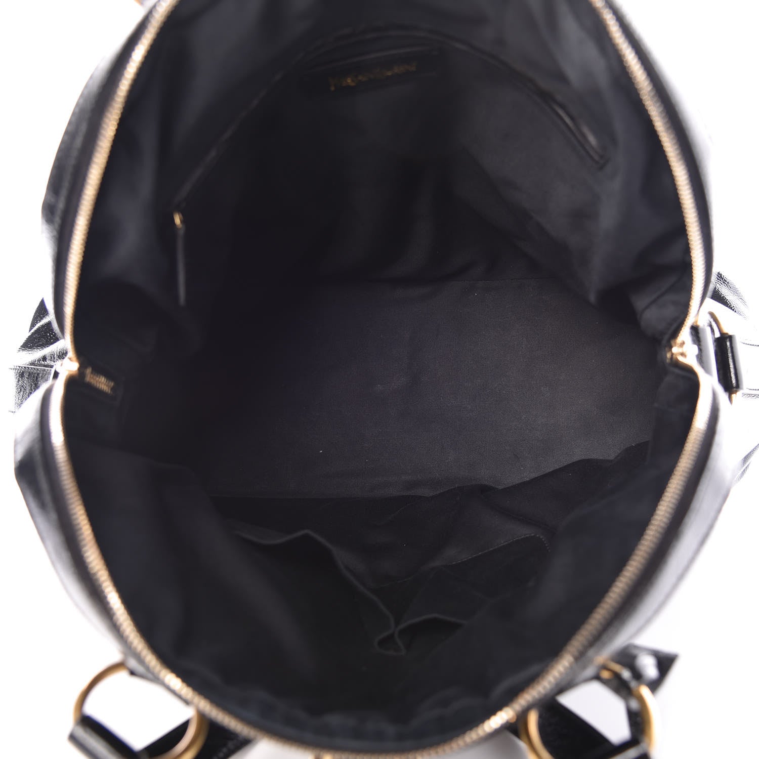Saint Laurent Patent Oversized Muse Black 7 of 9
