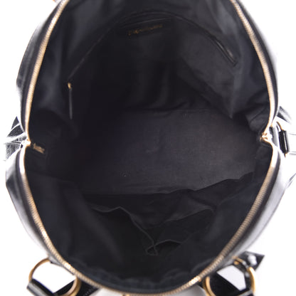 Saint Laurent Patent Oversized Muse Black 7 of 9