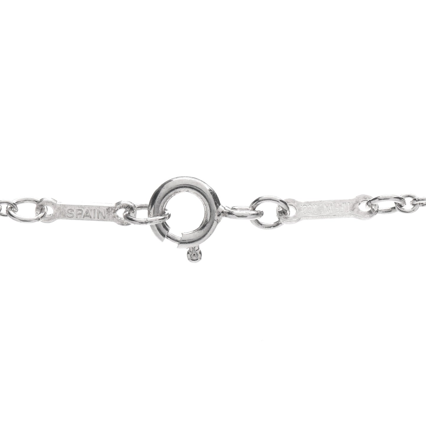 Sterling Silver Elsa Peretti 3 Open Hearts Necklace