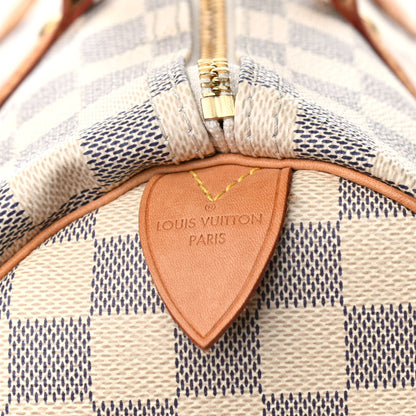 Louis Vuitton Damier Azur Speedy 35 7 of 16