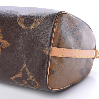 Louis Vuitton Reverse Monogram Giant Speedy Bandouliere 30 9 of 9
