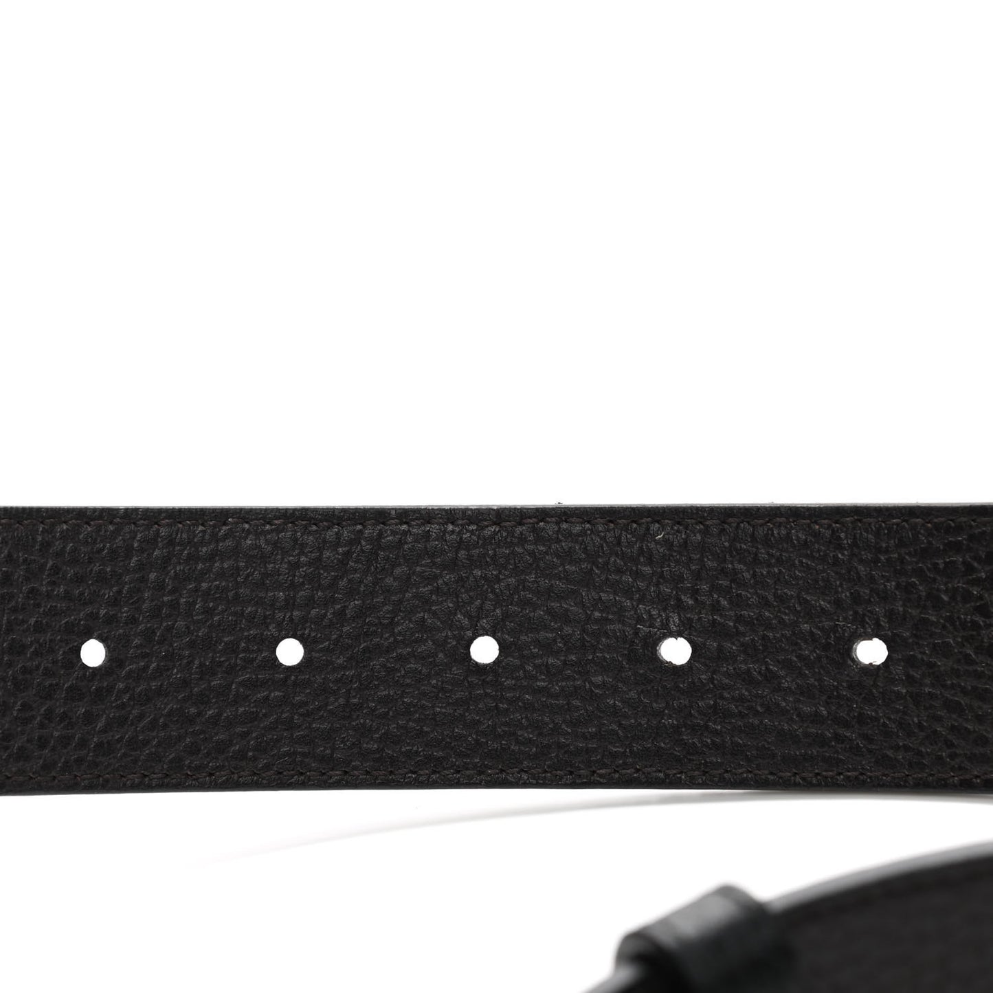 Calfskin Double G Reversible 37mm Belt 100 40 Black Cocoa