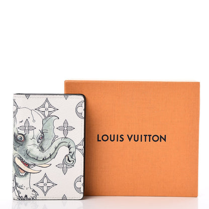 Louis Vuitton Savane Monogram Chapman Pocket Organizer White 8 of 8