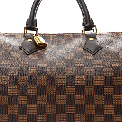 Louis Vuitton Damier Ebene Speedy 30 8 of 10