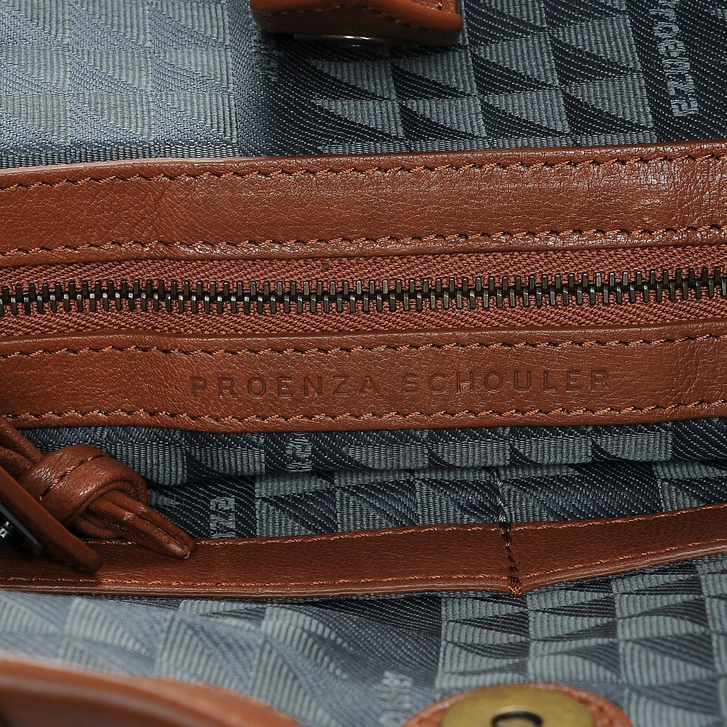 Lambskin PS1 Tote Saddle